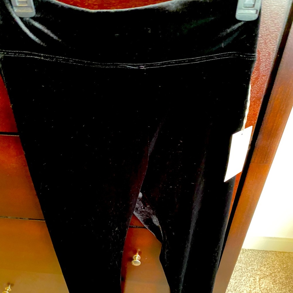 Velvet leggings